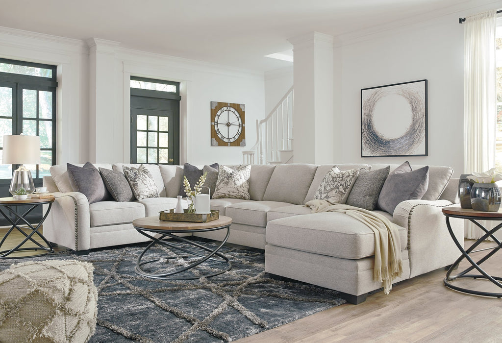 Dellara Sectional with Chaise - World Furniture Gallery (Newark, CA)