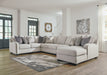 Dellara Sectional with Chaise - World Furniture Gallery (Newark, CA)