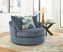 Maxon Place Oversized Swivel Accent Chair - World Furniture Gallery (Newark, CA)