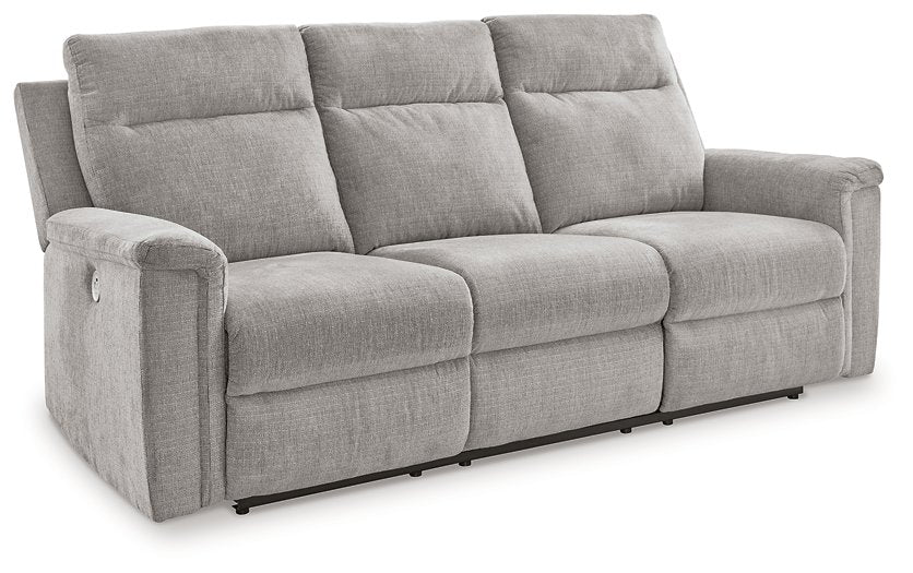 Barnsana Power Reclining Sofa - World Furniture Gallery (Newark, CA)