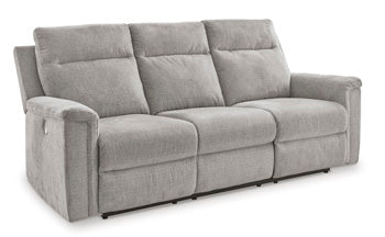 Barnsana Power Reclining Sofa - World Furniture Gallery (Newark, CA)