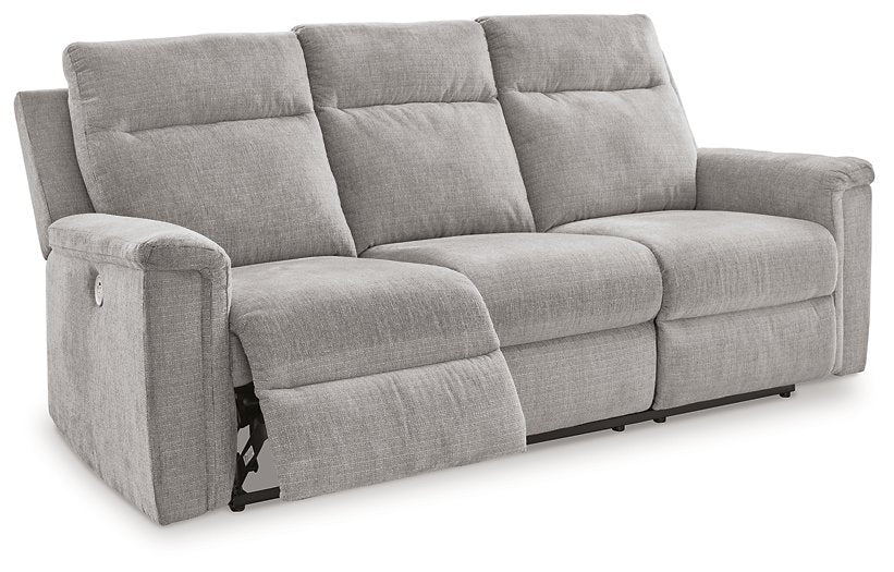 Barnsana Power Reclining Sofa - World Furniture Gallery (Newark, CA)