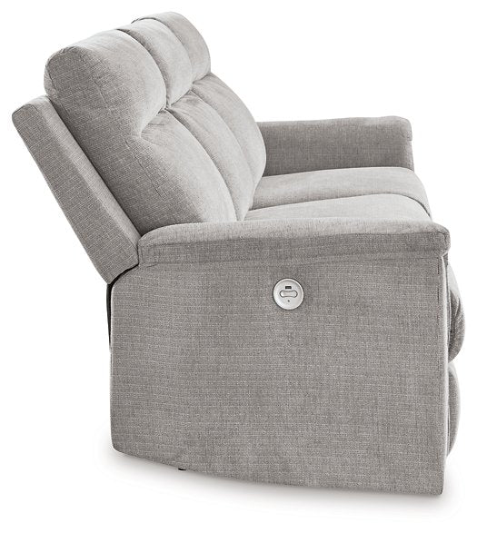 Barnsana Power Reclining Sofa - World Furniture Gallery (Newark, CA)