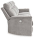 Barnsana Power Reclining Sofa - World Furniture Gallery (Newark, CA)