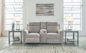 Barnsana Power Reclining Loveseat with Console - World Furniture Gallery (Newark, CA)