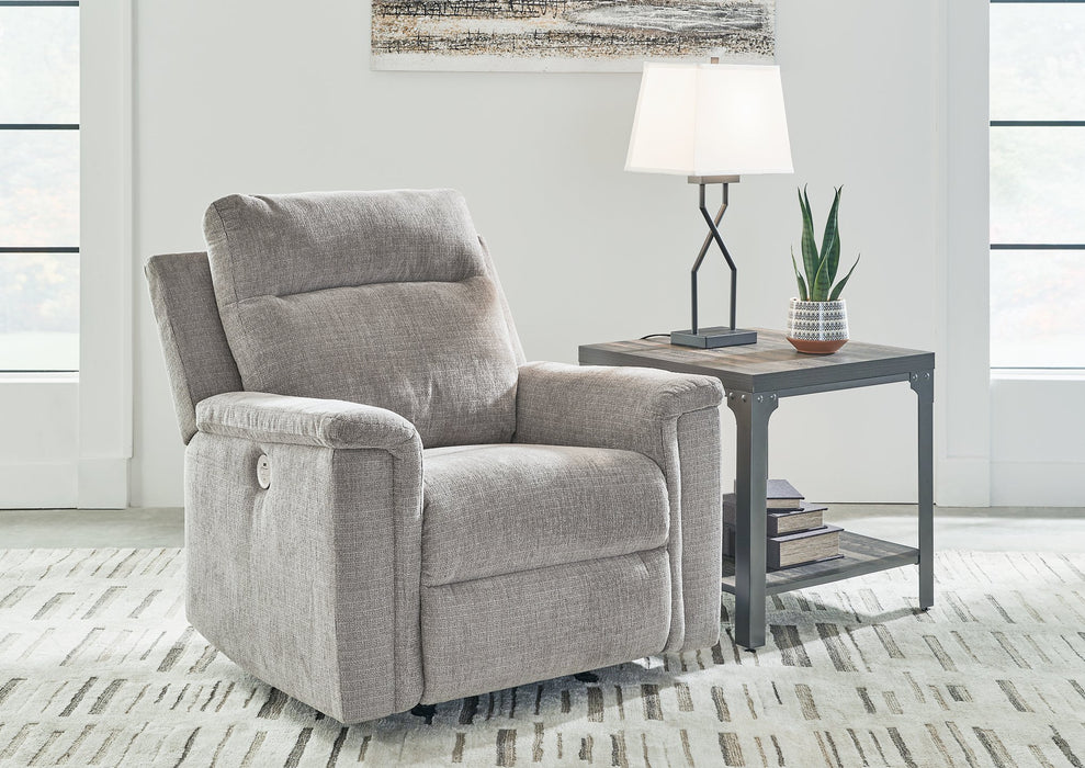 Barnsana Power Recliner - World Furniture Gallery (Newark, CA)