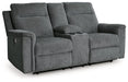 Barnsana Power Reclining Loveseat with Console - World Furniture Gallery (Newark, CA)