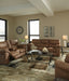 Boxberg Reclining Loveseat with Console - World Furniture Gallery (Newark, CA)