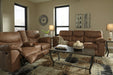 Boxberg Reclining Loveseat with Console - World Furniture Gallery (Newark, CA)