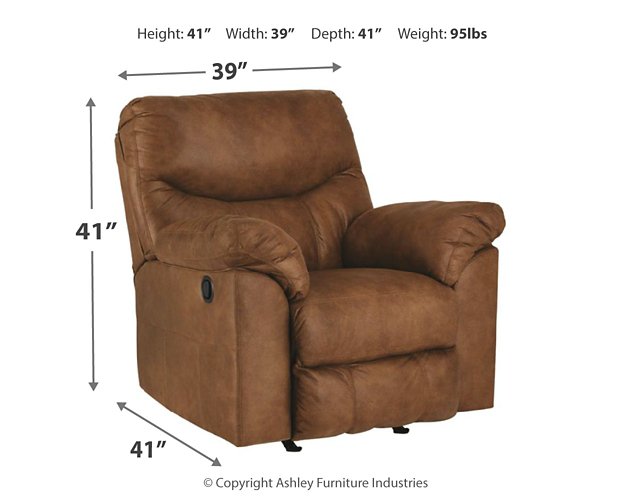 Boxberg Recliner - World Furniture Gallery (Newark, CA)