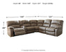 Segburg Power Reclining Sectional - World Furniture Gallery (Newark, CA)