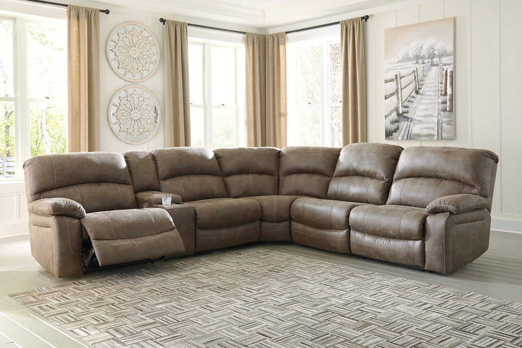 Segburg Power Reclining Sectional - World Furniture Gallery (Newark, CA)