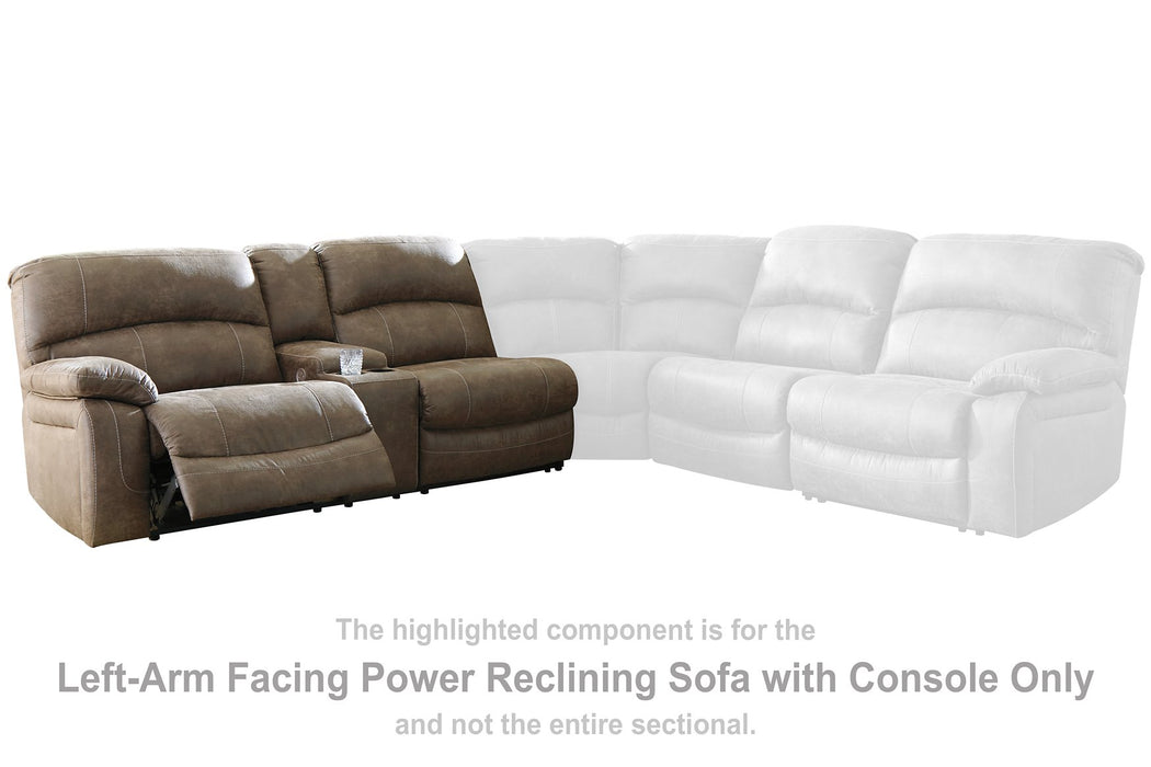 Segburg Power Reclining Sectional - World Furniture Gallery (Newark, CA)