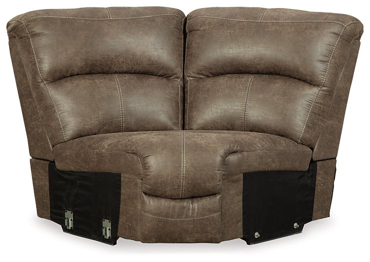 Segburg Power Reclining Sectional - World Furniture Gallery (Newark, CA)