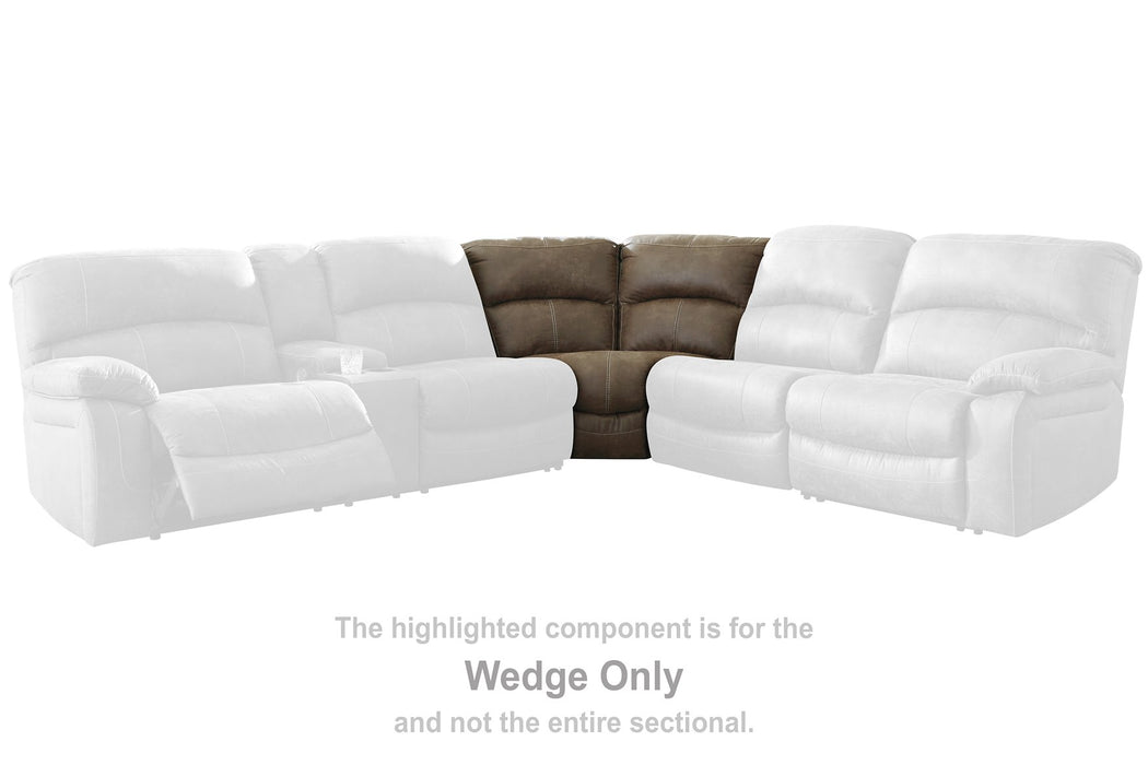 Segburg Power Reclining Sectional - World Furniture Gallery (Newark, CA)