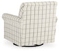 Davinca Swivel Glider Accent Chair - World Furniture Gallery (Newark, CA)