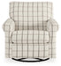 Davinca Swivel Glider Accent Chair - World Furniture Gallery (Newark, CA)