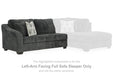 Biddeford 2-Piece Sleeper Sectional with Chaise - World Furniture Gallery (Newark, CA)