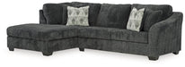 Biddeford 2-Piece Sleeper Sectional with Chaise - World Furniture Gallery (Newark, CA)