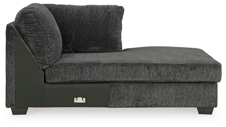 Biddeford 2-Piece Sleeper Sectional with Chaise - World Furniture Gallery (Newark, CA)