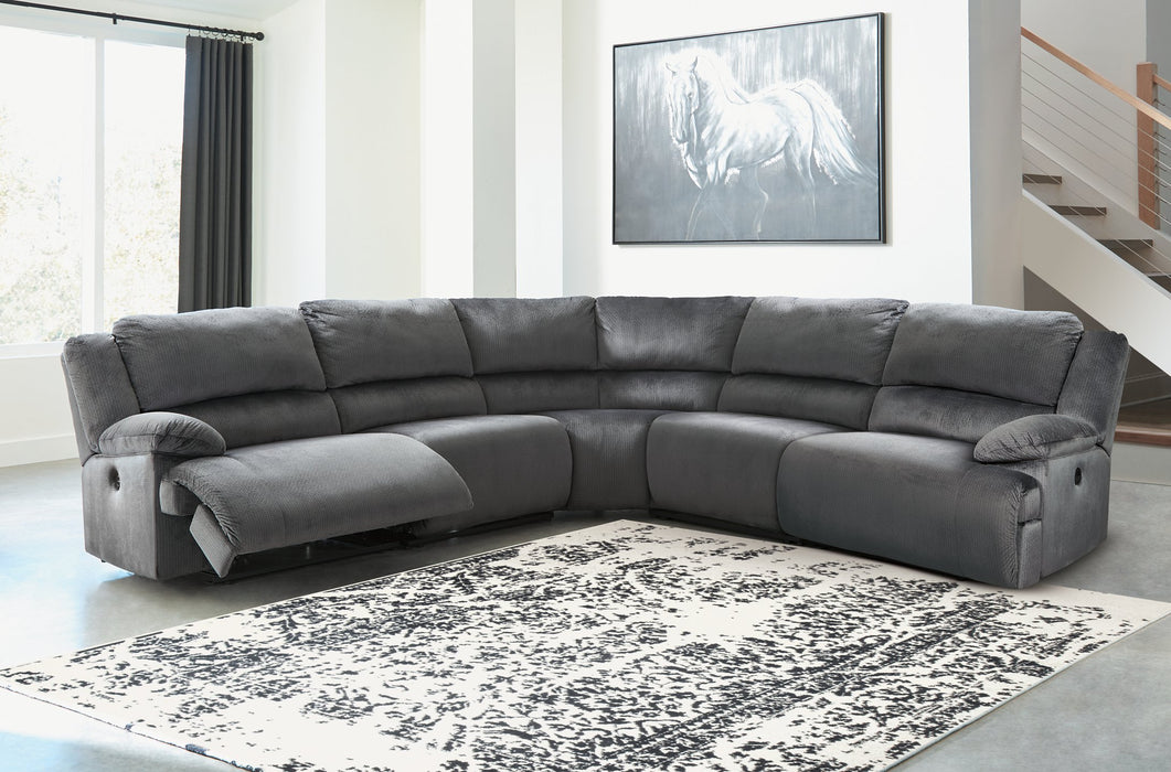 Clonmel Power Reclining Sectional - World Furniture Gallery (Newark, CA)