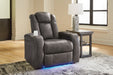 Fyne-Dyme Power Recliner - World Furniture Gallery (Newark, CA)