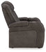 Fyne-Dyme Power Recliner - World Furniture Gallery (Newark, CA)