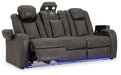 Fyne-Dyme Power Reclining Sofa - World Furniture Gallery (Newark, CA)