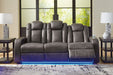 Fyne-Dyme Power Reclining Sofa - World Furniture Gallery (Newark, CA)