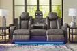 Fyne-Dyme Power Reclining Sofa - World Furniture Gallery (Newark, CA)