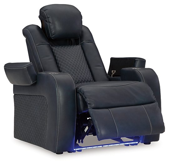 Fyne-Dyme Power Recliner - World Furniture Gallery (Newark, CA)