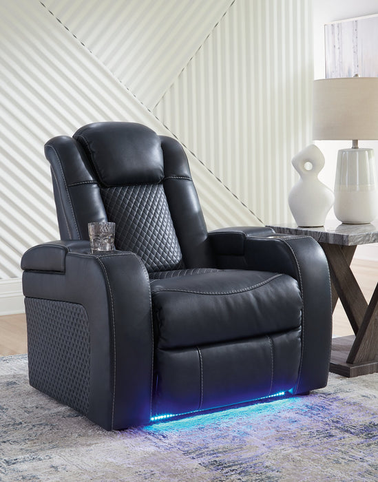 Fyne-Dyme Power Recliner - World Furniture Gallery (Newark, CA)