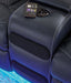 Fyne-Dyme Power Reclining Loveseat with Console - World Furniture Gallery (Newark, CA)