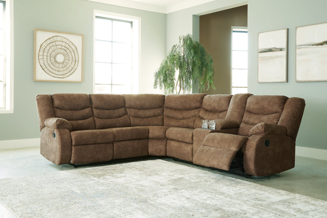 Partymate 2-Piece Reclining Sectional - World Furniture Gallery (Newark, CA)