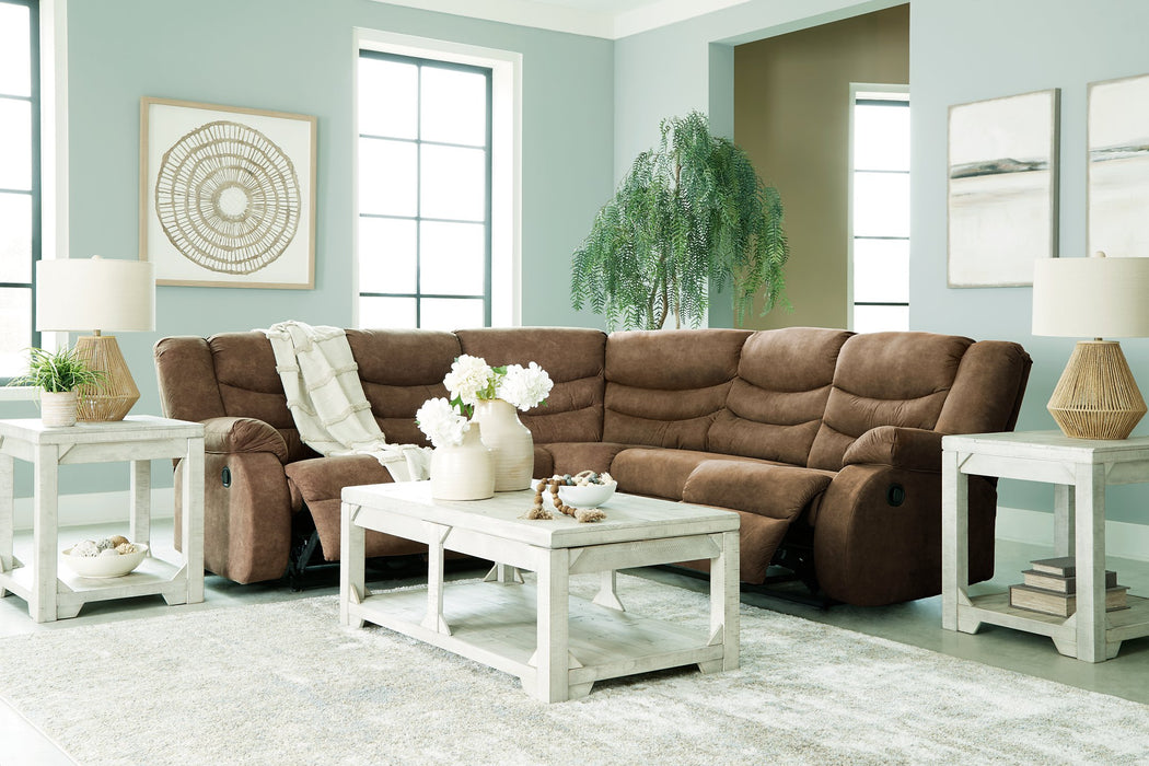 Partymate 2-Piece Reclining Sectional - World Furniture Gallery (Newark, CA)