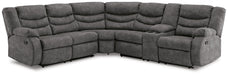 Partymate 2-Piece Reclining Sectional - World Furniture Gallery (Newark, CA)