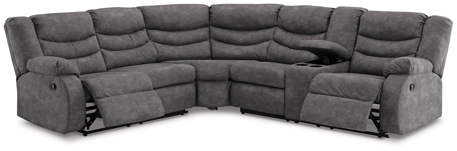 Partymate 2-Piece Reclining Sectional - World Furniture Gallery (Newark, CA)