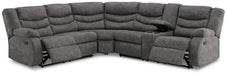 Partymate 2-Piece Reclining Sectional - World Furniture Gallery (Newark, CA)