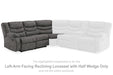 Partymate 2-Piece Reclining Sectional - World Furniture Gallery (Newark, CA)