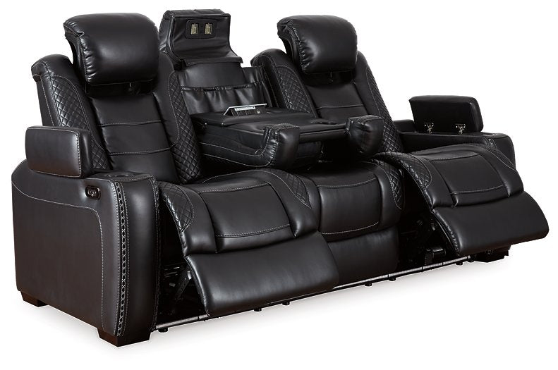 Party Time Power Reclining Sofa - World Furniture Gallery (Newark, CA)