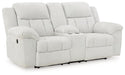 Frohn Reclining Loveseat with Console - World Furniture Gallery (Newark, CA)