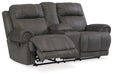 Austere Reclining Loveseat with Console - World Furniture Gallery (Newark, CA)