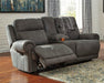 Austere Reclining Loveseat with Console - World Furniture Gallery (Newark, CA)