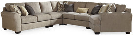 Pantomine Sectional with Cuddler - World Furniture Gallery (Newark, CA)