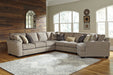 Pantomine Sectional with Cuddler - World Furniture Gallery (Newark, CA)