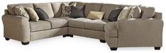 Pantomine Sectional with Cuddler - World Furniture Gallery (Newark, CA)