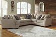 Pantomine Sectional with Cuddler - World Furniture Gallery (Newark, CA)