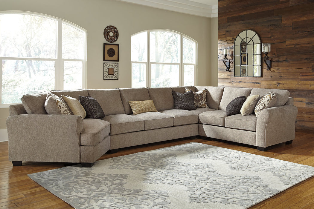 Pantomine Sectional with Cuddler - World Furniture Gallery (Newark, CA)