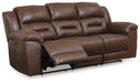 Stoneland Power Reclining Sofa - World Furniture Gallery (Newark, CA)