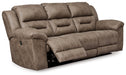 Stoneland Power Reclining Sofa - World Furniture Gallery (Newark, CA)